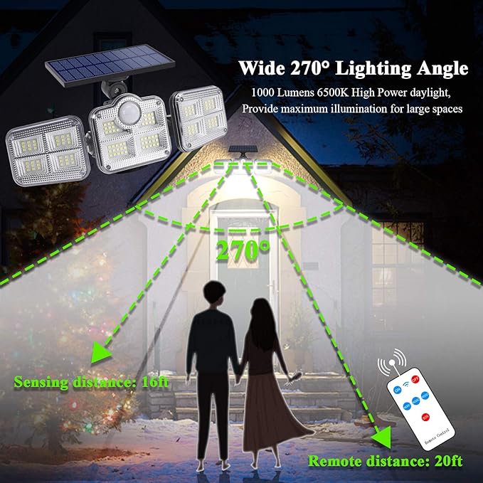 Solar LED Security Light